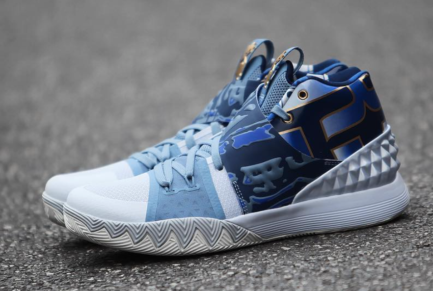 Nike Kyrie S1HYBRID Blue Silver Shoes
